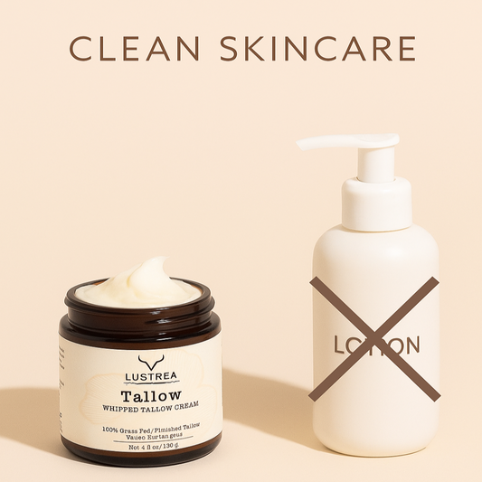 Tallow Balm vs. Lotion: Why Less Is More in Clean Skincare