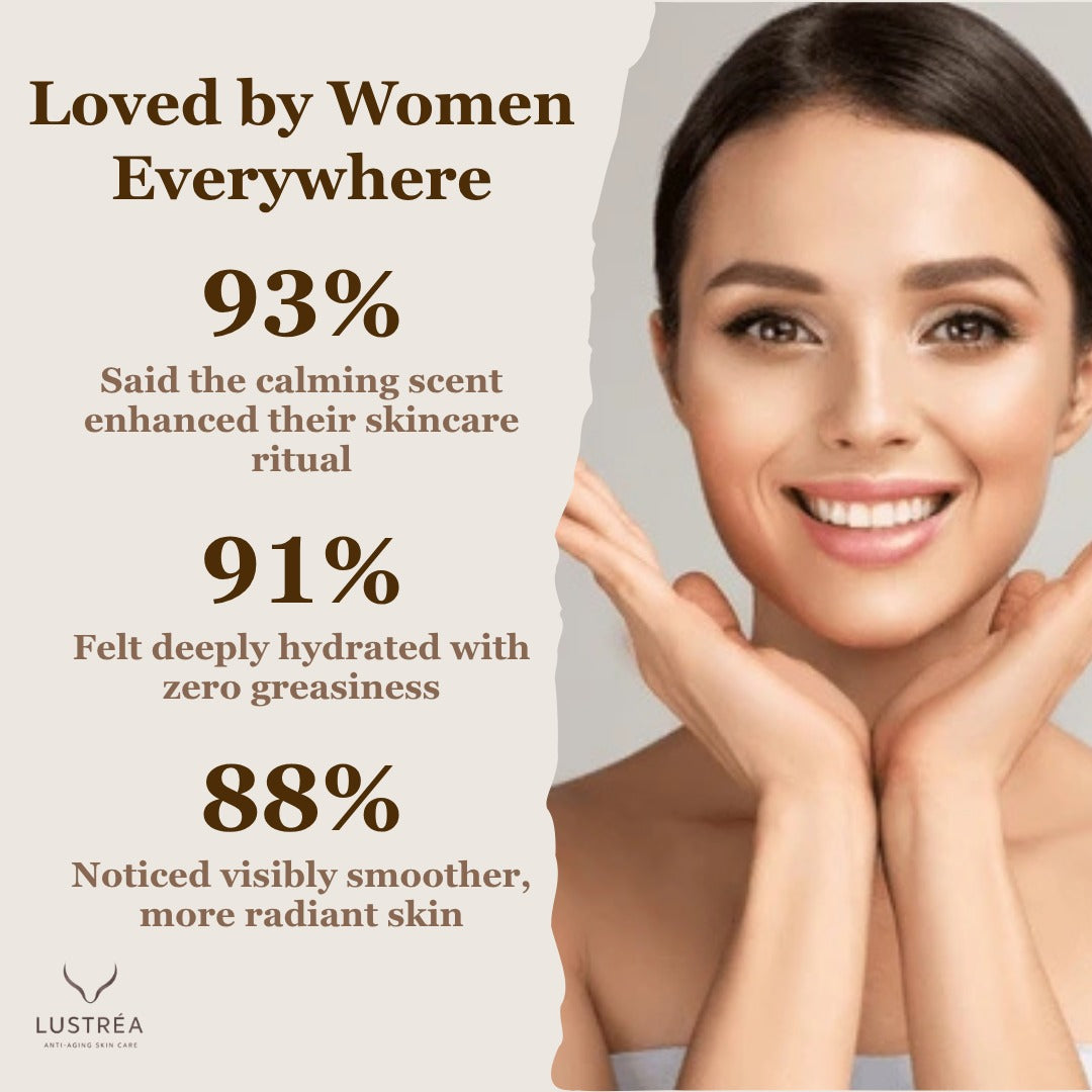 LUSTRÉA Whipped Tallow Balm – 4oz | Grass-Fed Organic Moisturizer with Vanilla & Lavender